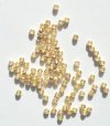 100 3mm Smooth Gold...